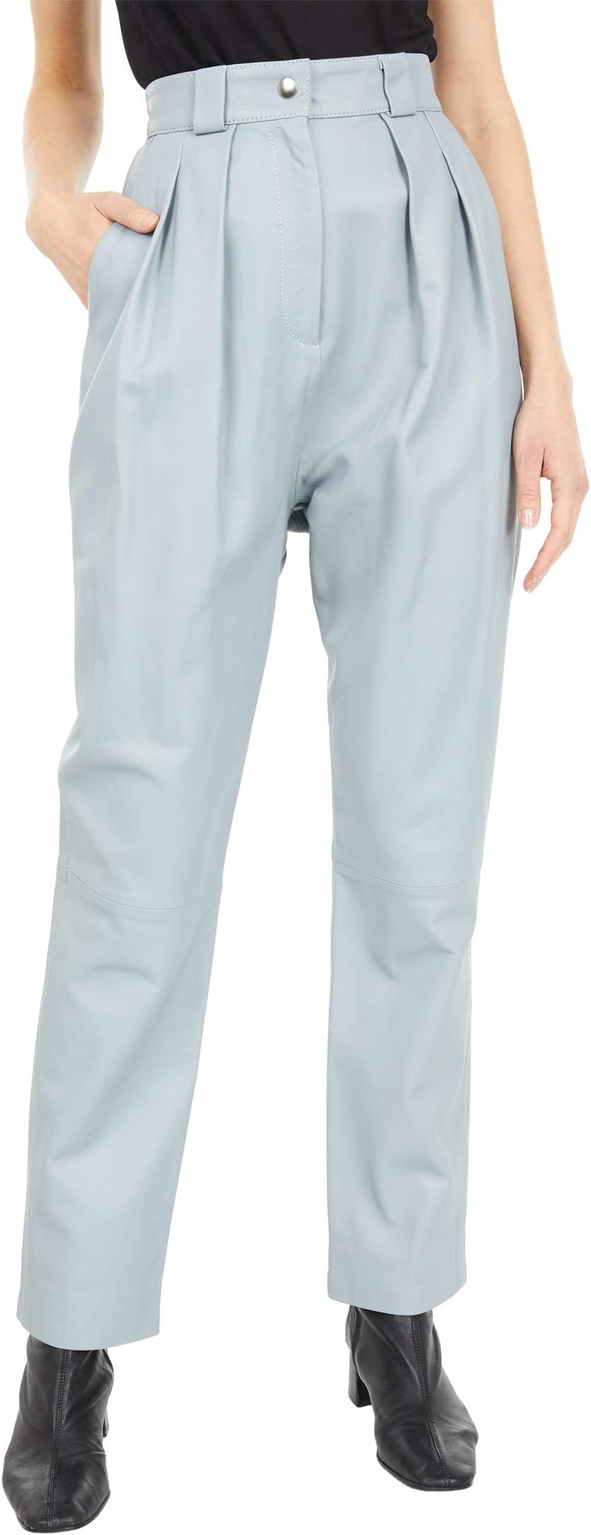 

Брюки Faith Connexion Leather Pants, цвет Light Green