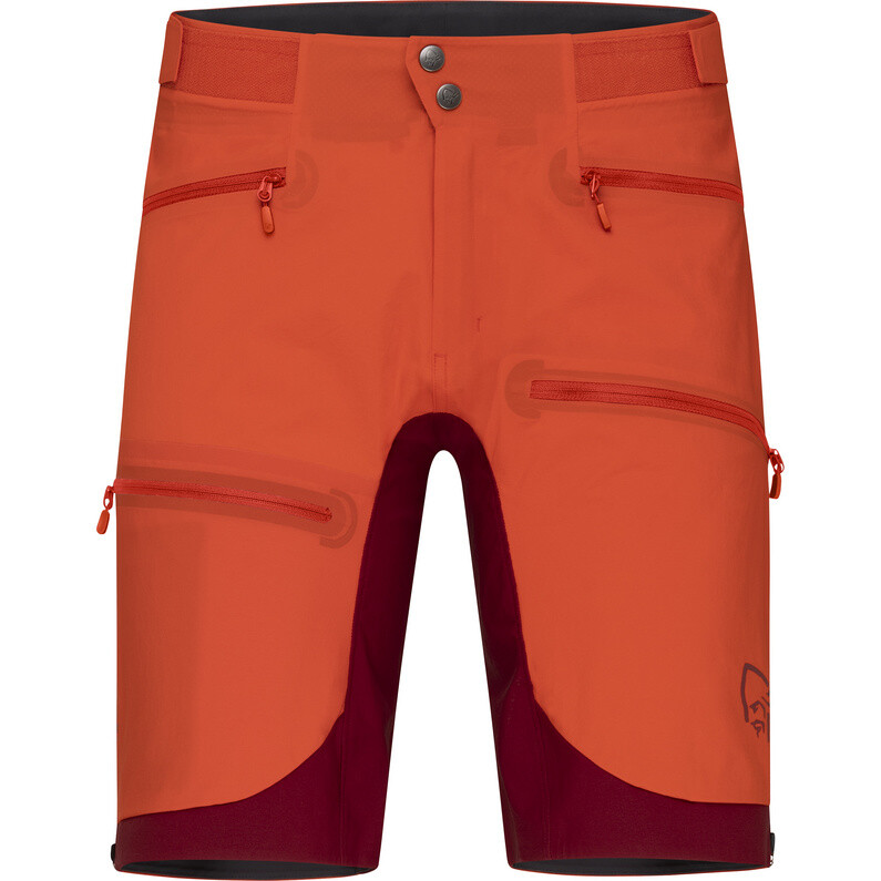 

Мужские шорты Falketind Flex1 Tech Norrona, красный