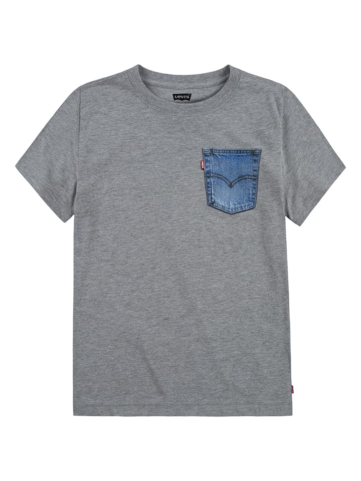 

Футболка Levi's Kids, светло-серый