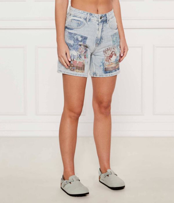 

Джинсовые шорты inidana Regular fit Desigual, синий