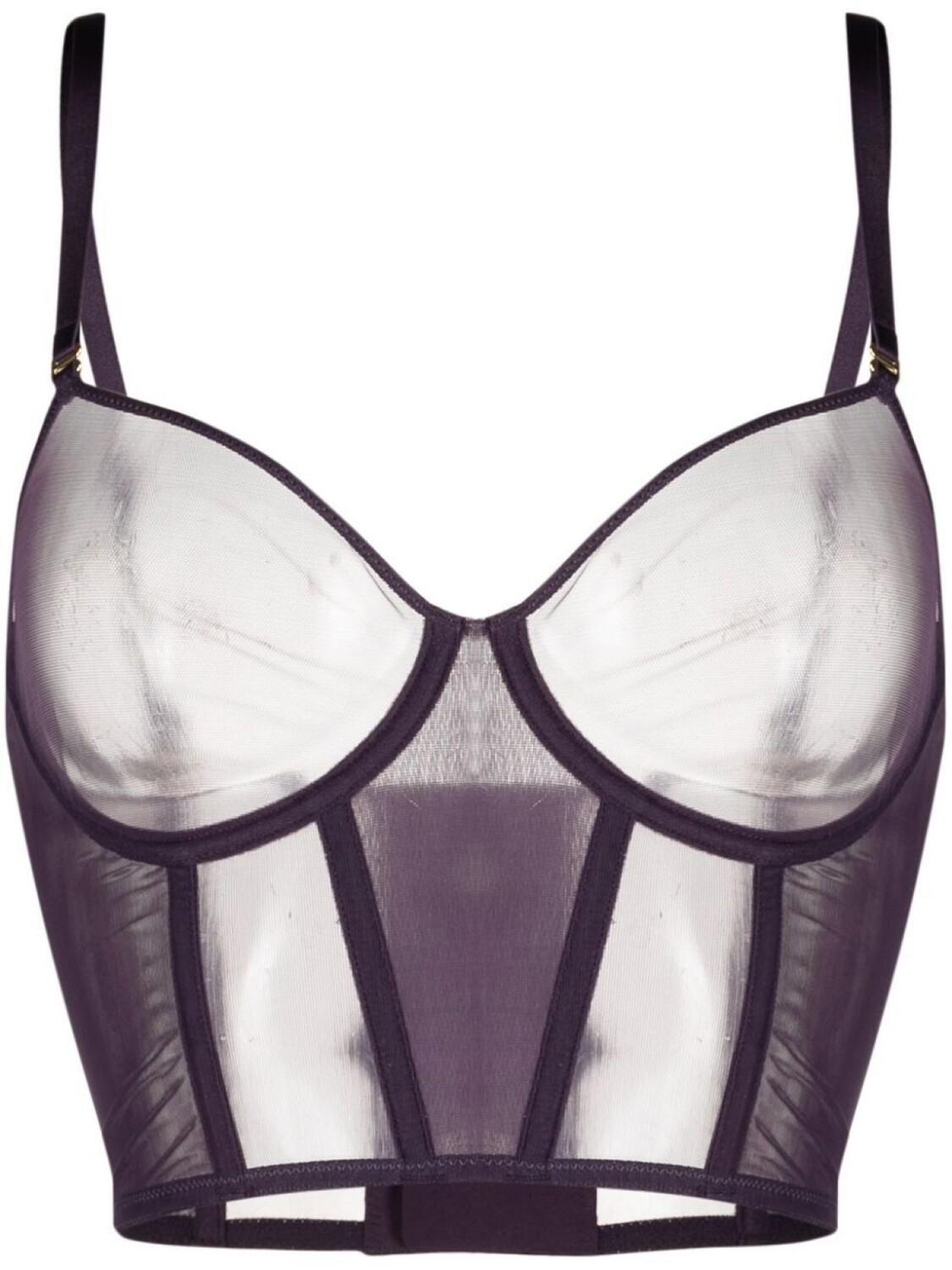 

Maison Close бюстгальтер-бюстье L'Amoureuse Soutien Gorge, фиолетовый