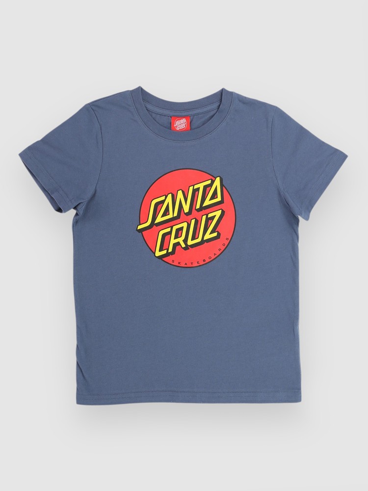 

Футболка Santa Cruz Classic Dot Kids T-Shirt, heritage blue, Синий, Футболка Santa Cruz Classic Dot Kids T-Shirt, heritage blue