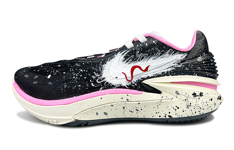 

Баскетбольные кроссовки Air Zoom Generation унисекс с низким верхом розового/белого цвета Nike
