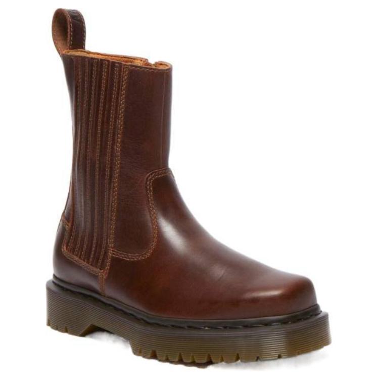 Доктор Мартенс Amaayah Челси Ботинки Женские Dr.Martens, Батерскотч/Орлеанс — фото 4