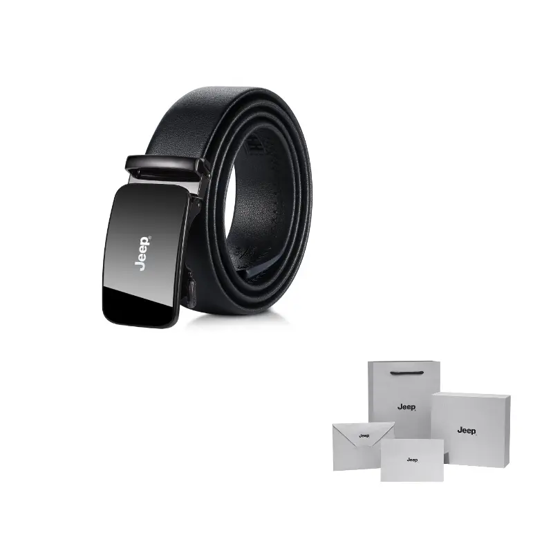 

Ремень мужской из спилка Cow, 35 см Jeep, черный