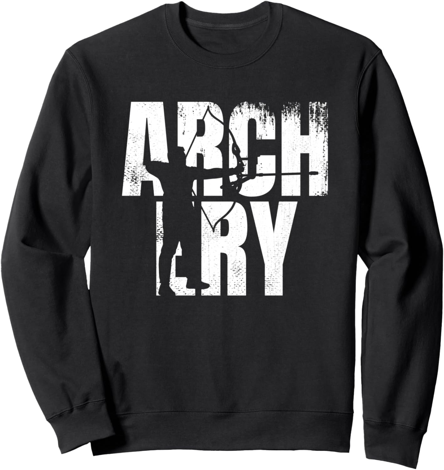 

Забавная толстовка для тренировок по стрельбе из лука Archer Graphic Tees And Gifts, черный