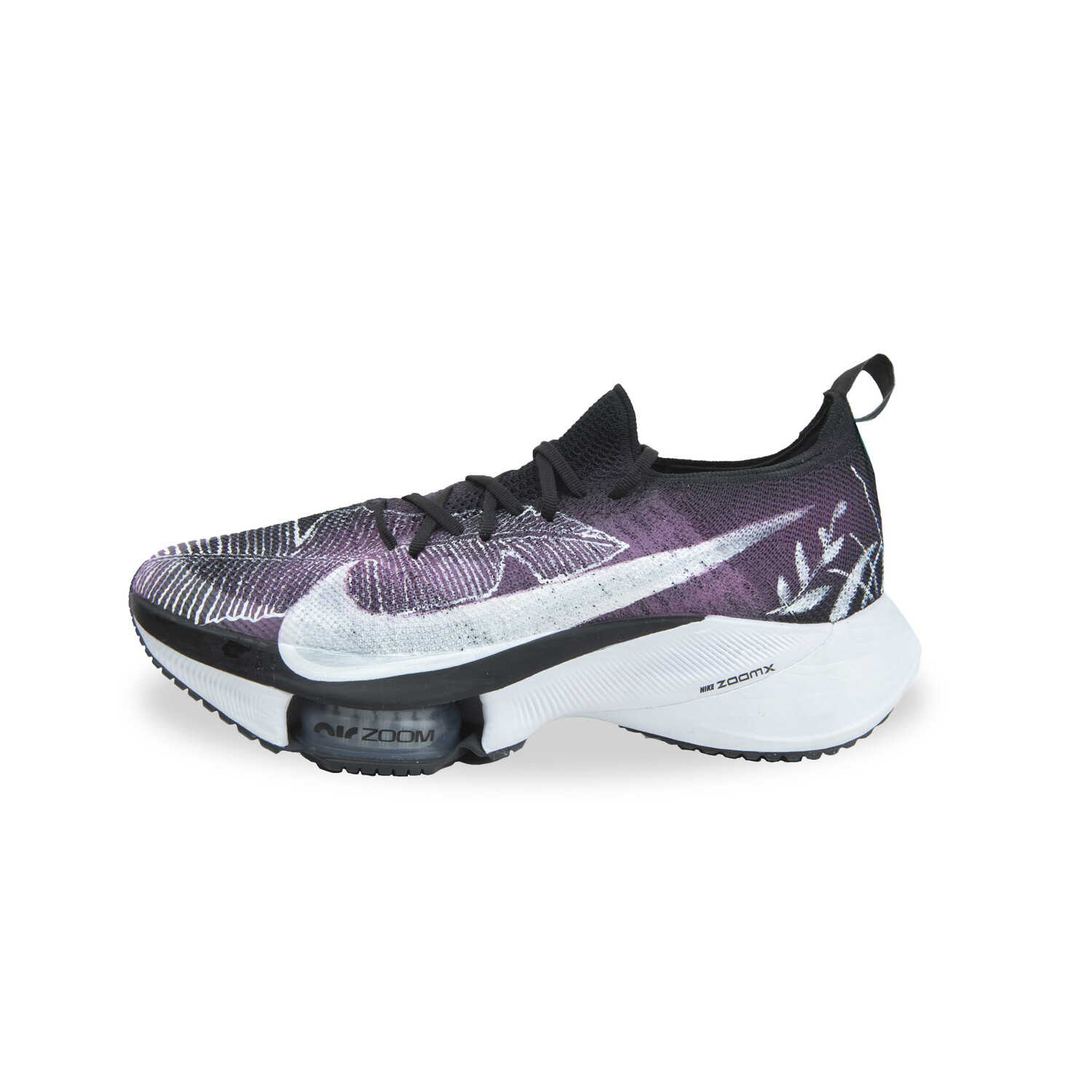 

Кроссовки Air Zoom Tempo Next% мужские с низким верхом фиолетовые/черные Nike