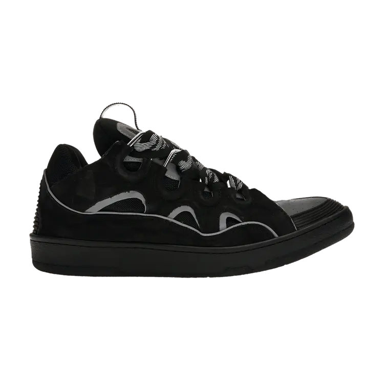 

Кроссовки Lanvin Curb Sneakers Black Grey, черный