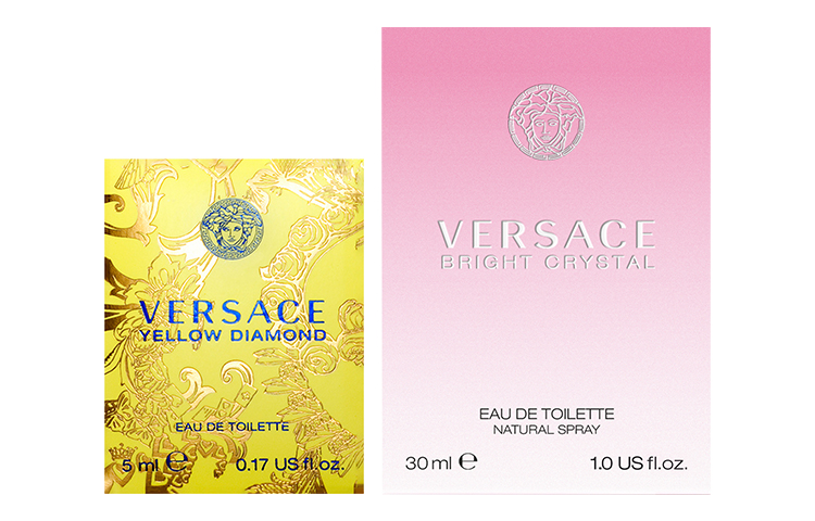 Набор парфюма Glitter Crystal в подарочной коробке Eau De Toilette VERSACE, розовый brilliance diamond perfume box — фото 4