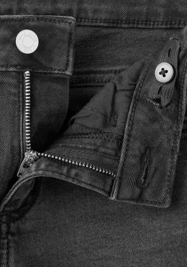 Детские расклешенные джинсы Mango Kids, Black Denim — фото 3