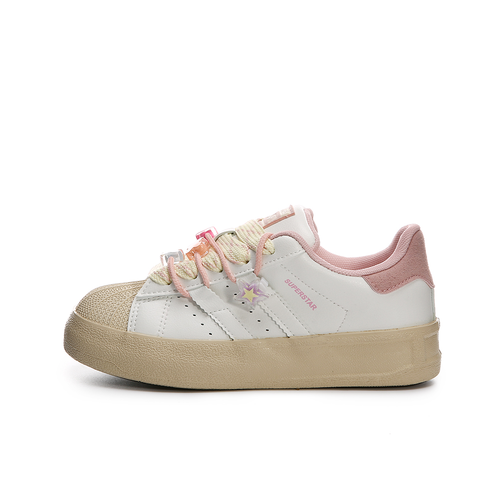 

Кроссовки Cobx Skateboarding Shoes Women's Low-top White/pink, розовый