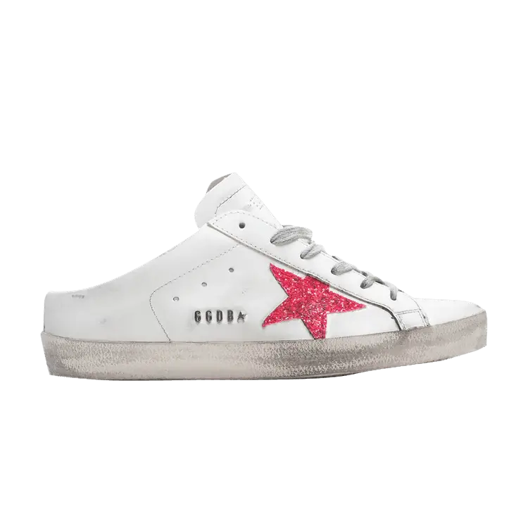 

Кроссовки Golden Goose Wmns Superstar Sabot White Pink Fluorescent, белый