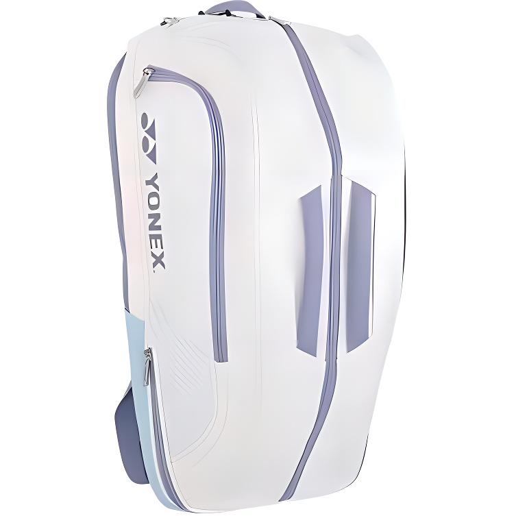 

YONEX Спортивная сумка PU Gym Bag Regular Unisex белая с фиолетовым