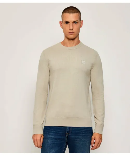 

Свитер kanovano_s Regular fit Boss Orange, бежевый