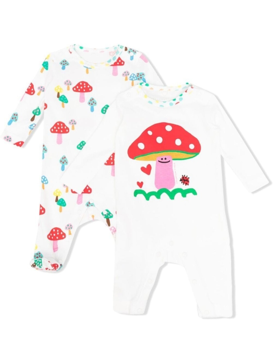 

Stella McCartney Kids комплект из двух пижам, белый
