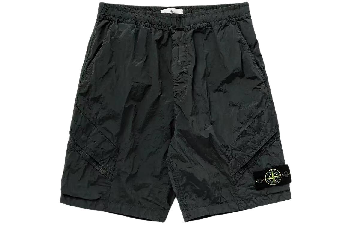 

Повседневные шорты мужские Moss Green Stone Island, зеленый
