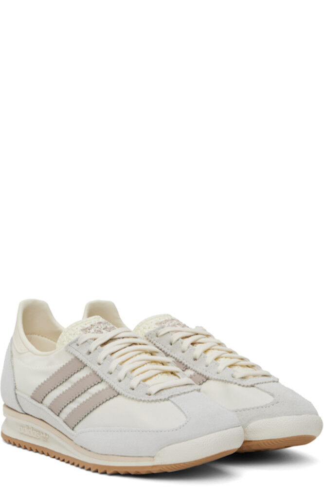 Кроссовки Off-White & Taupe SL 72 OG Adidas Originals — фото 4