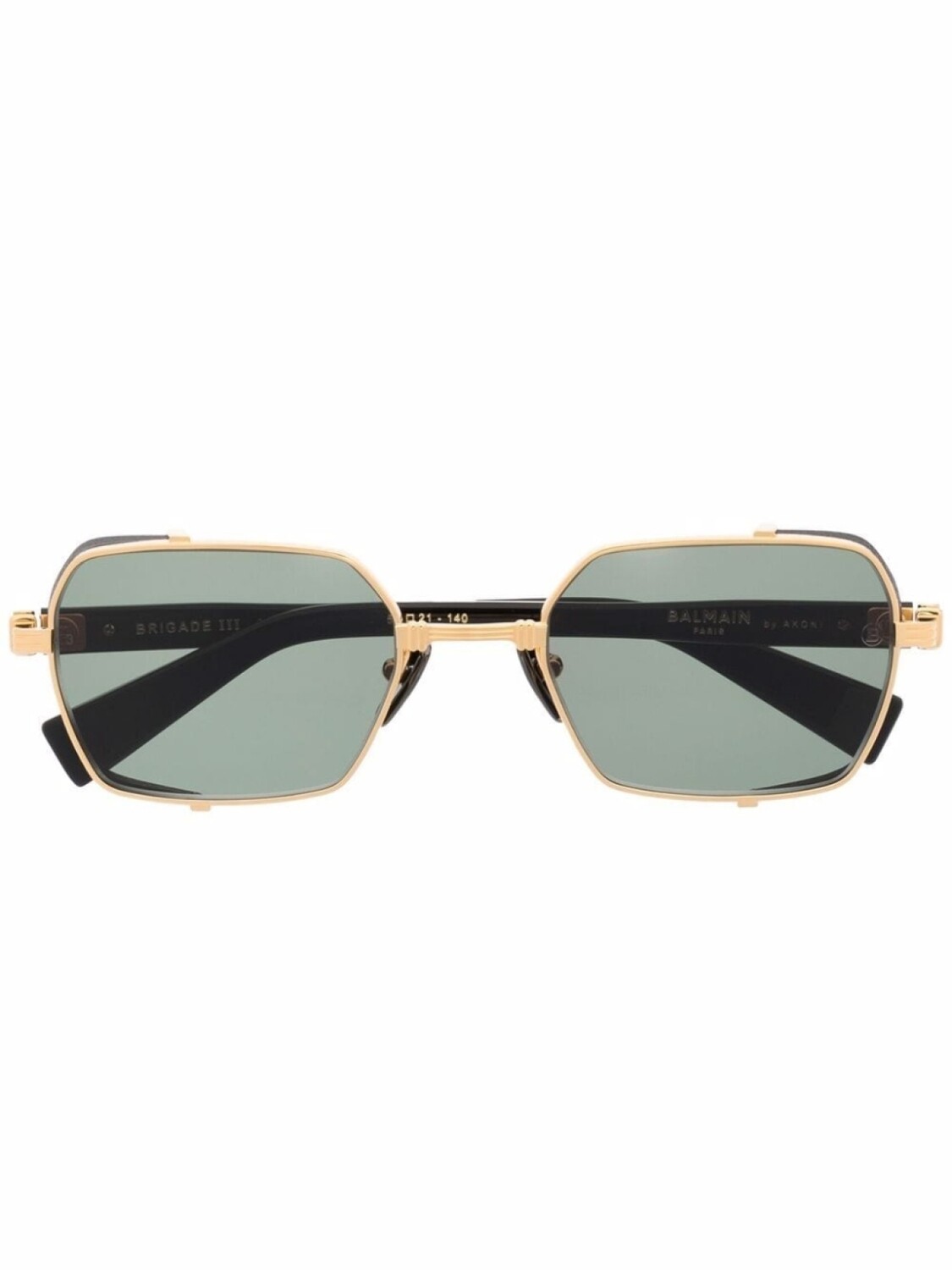 

Balmain Eyewear очки в овальной оправе, черный