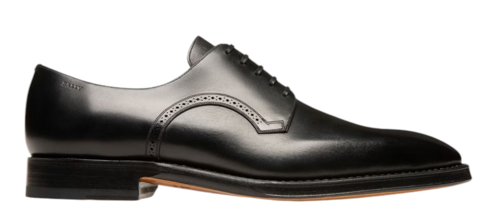 

Bally Scamardo 6193726 Мужские черные кожаные туфли дерби