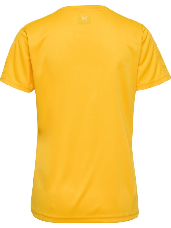 

Футболка Core Xk Poly Jersey S/S желтого цвета Hummel