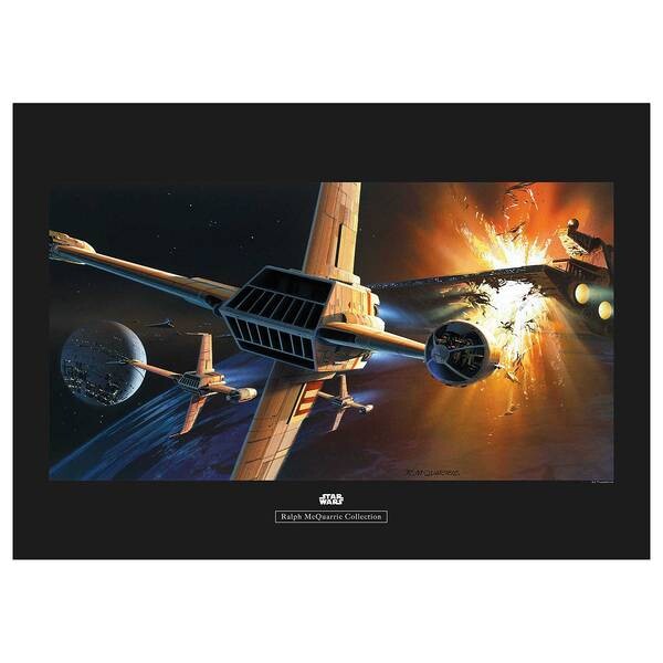 

Фреска Komar Star Wars Endor Orbit War, разноцветный