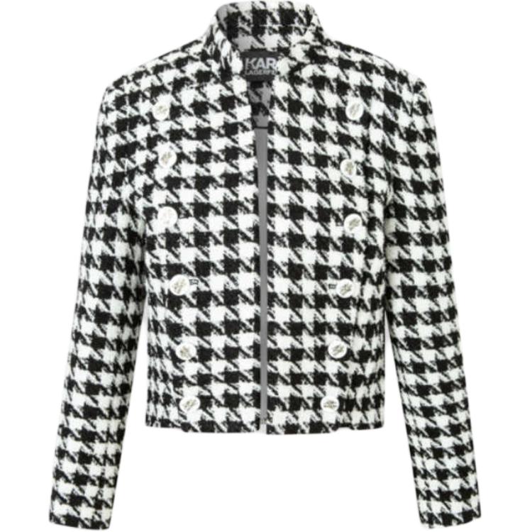 

KARL LAGERFELD / Karl Lagerfeld Jeans Куртка KARL LAGERFELD женская черно-белая, Black White