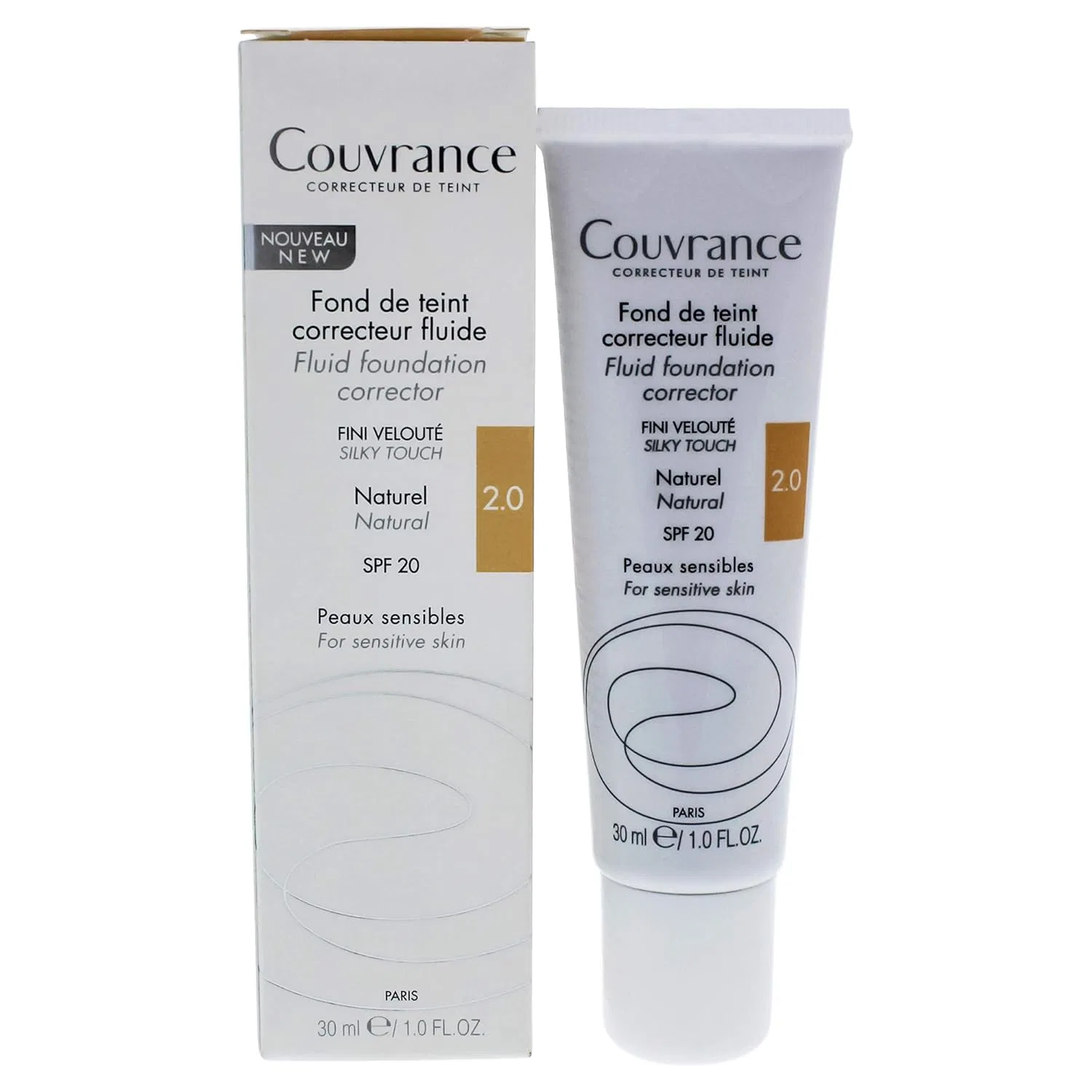 Жидкая тональная основа «Couvrance Fluid Foundation Corrector SPF 20» от Avène Avene, No Colour