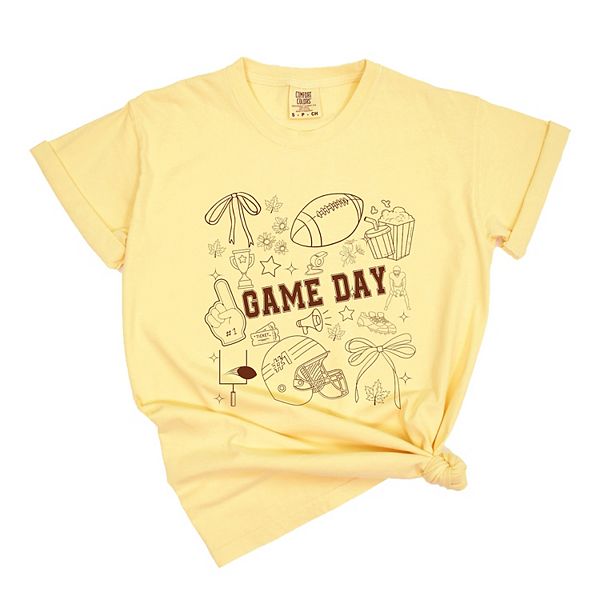 

Футболка женская garment dyed с принтом в стиле коллажа Simply Sage Market, Butter