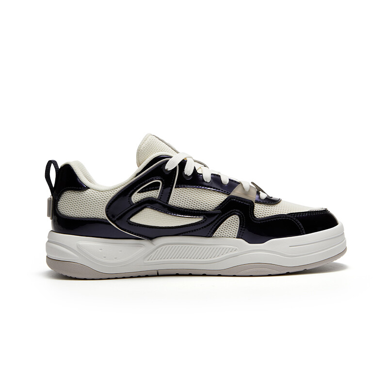 Кроссовки Beams X FILA FUSION BANK II Skateboarding Shoes Men Low-top Tofu White/barium Blue, синий — фото 2