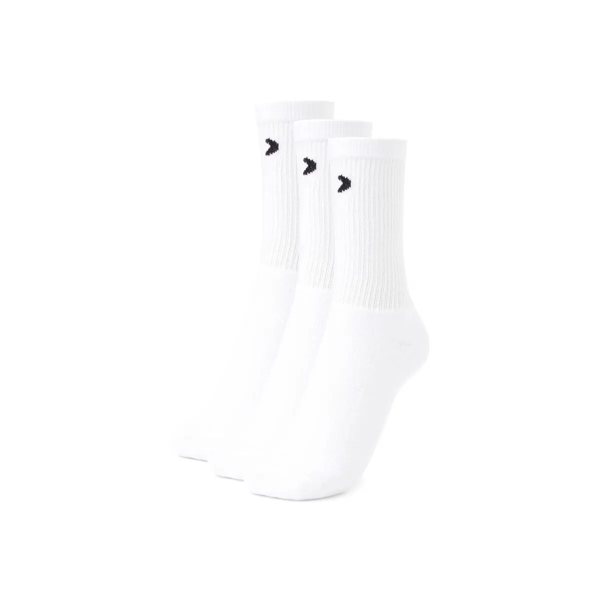 

Детские носки для тренировок Boomerang High-Top, упаковка из 3 пар, белый