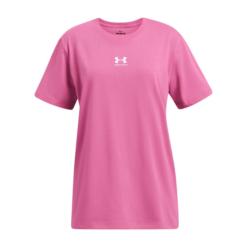 

Футболка Oversize с короткими рукавами Under Armour Campus для девочек 7–18 лет, розовый