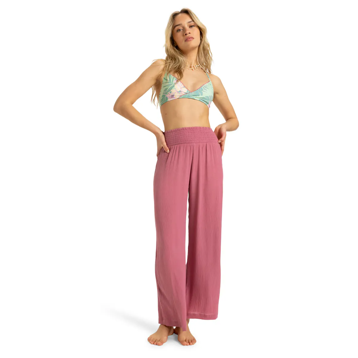 

Женские брюки Along The Beach Roxy, цвет Rosa