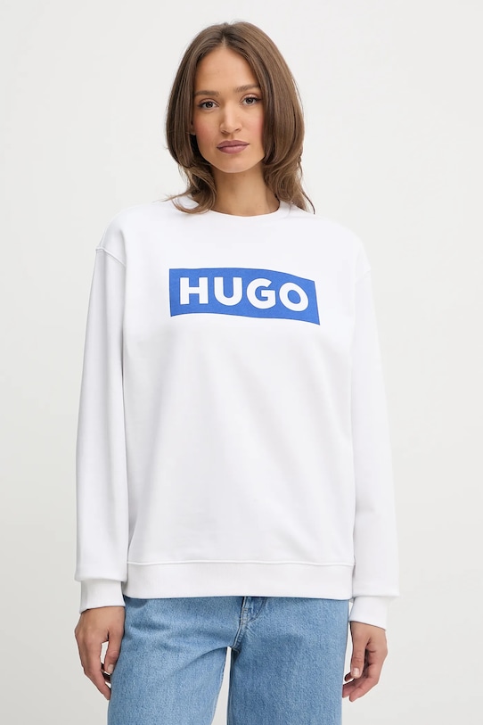

Толстовка HUGO Blue classic crew_b, белый