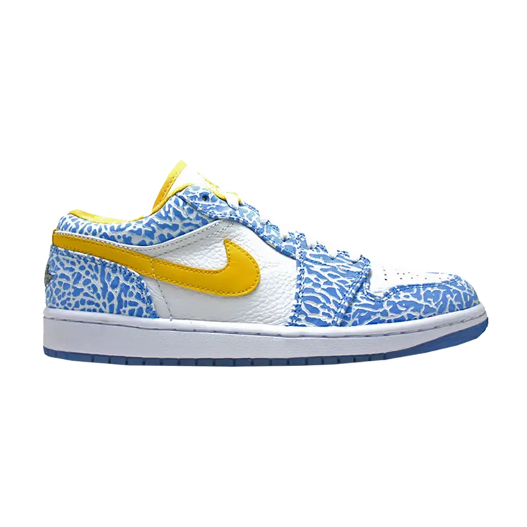 

Кроссовки Air Jordan 1 Retro Low 'West Coast', белый, Белый;серый, Кроссовки Air Jordan 1 Retro Low 'West Coast', белый