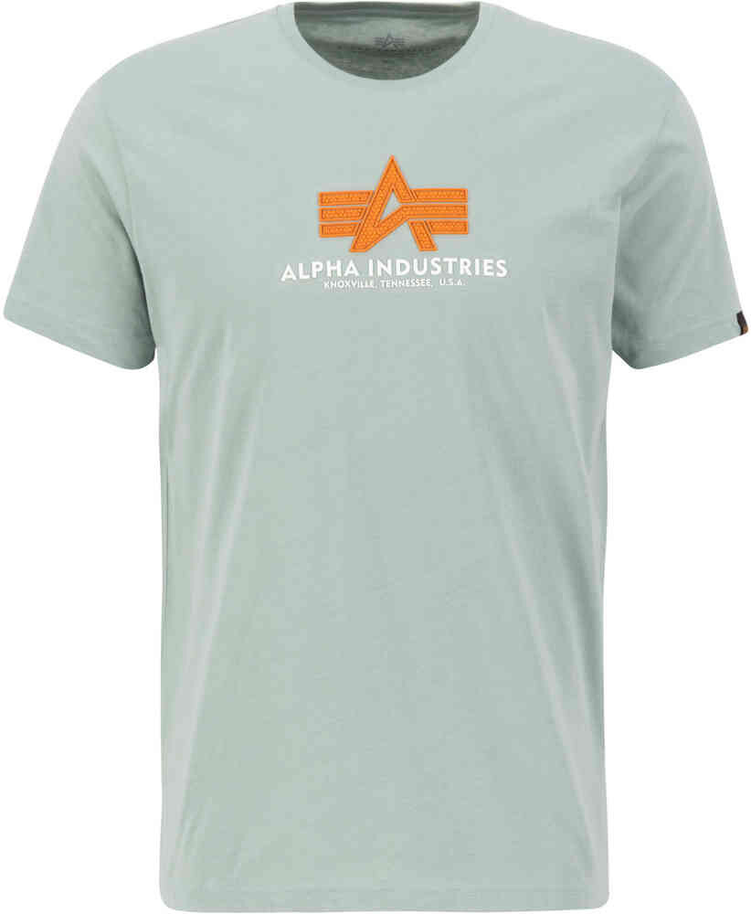 

Базовая резиновая футболка Alpha Industries, зеленый