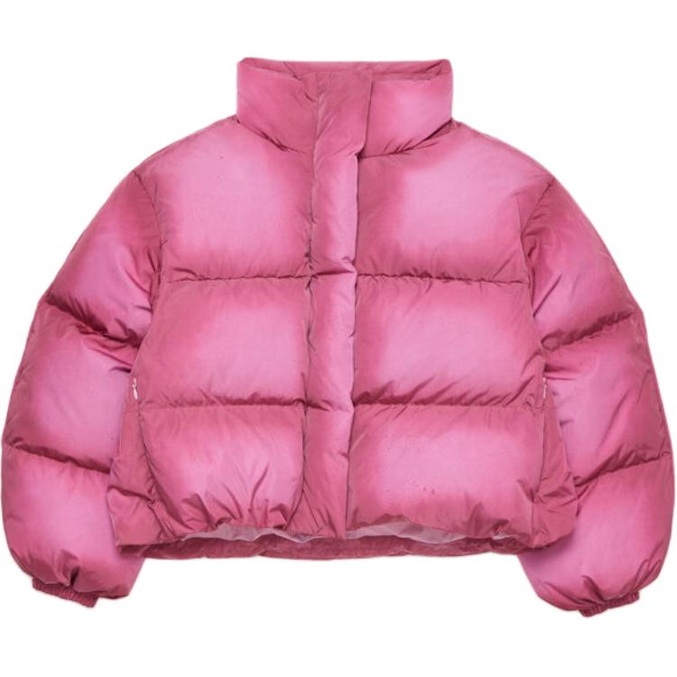 

Acne Studios Пуховик с высоким воротником, Tango Pink