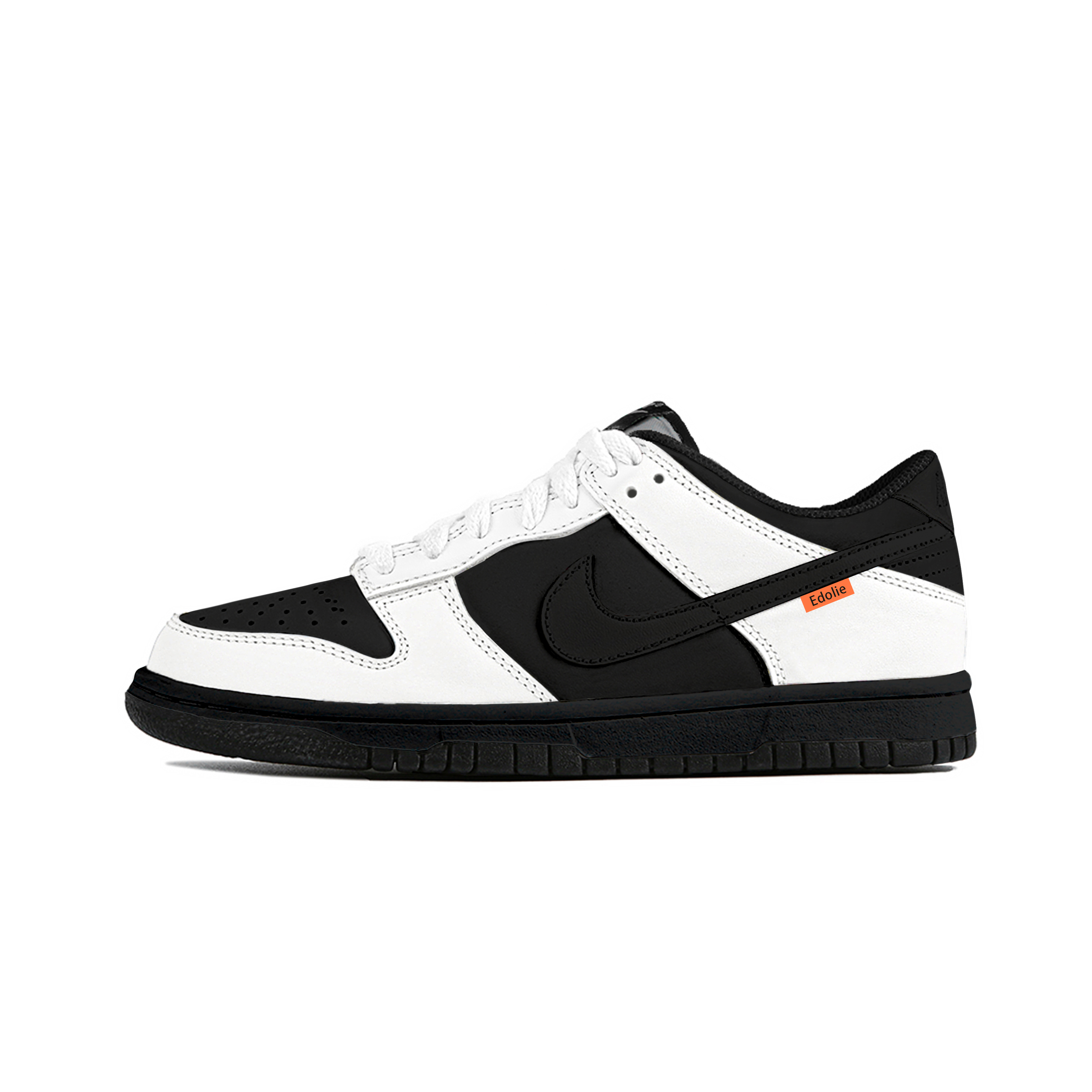 

Кроссовки для скейтбординга Dunk Cushioning, износостойкие, легкие, с низким верхом, для детей и подростков Nike, черный