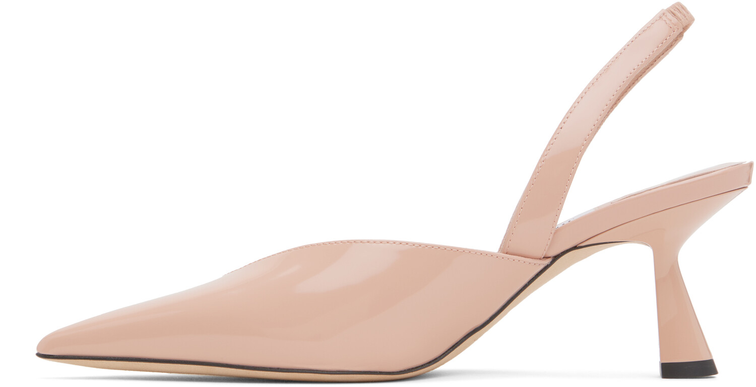 Розовые туфли Maryanne SB 65 на каблуках Jimmy Choo — фото 3