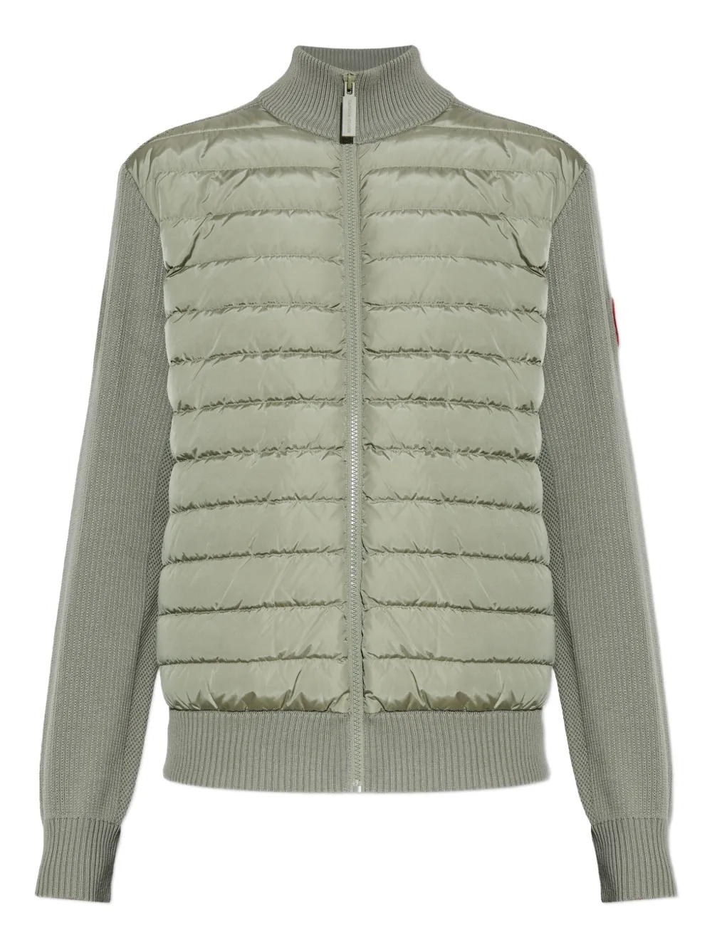 

Куртка со стегаными вставками Canada Goose, зеленый