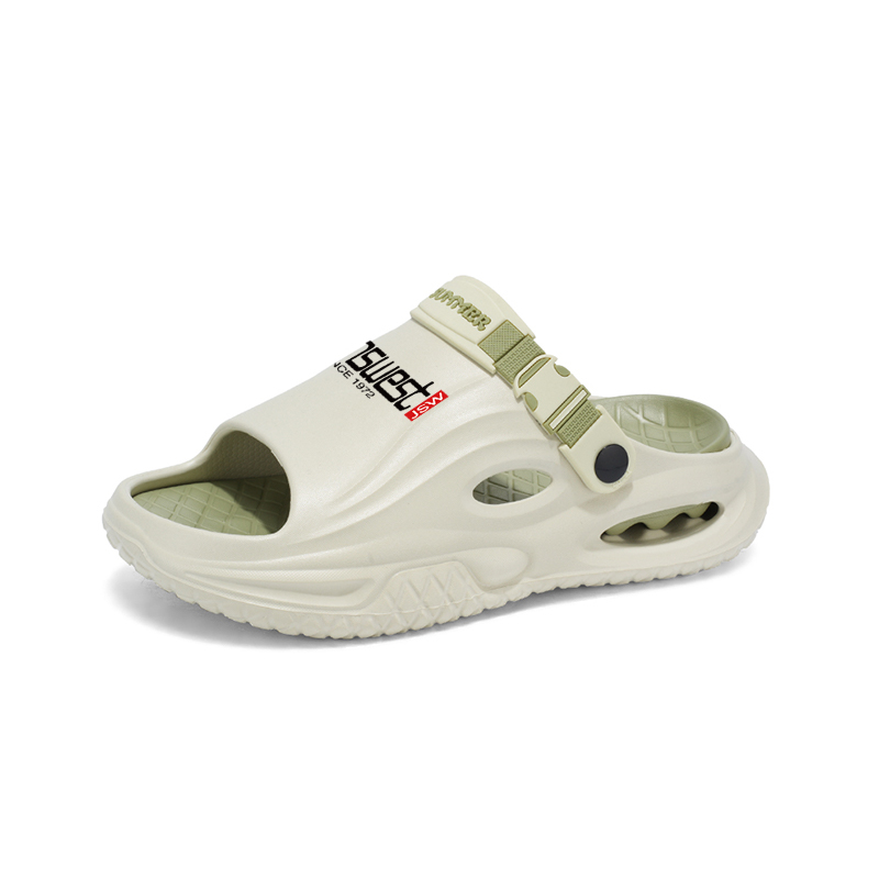 

JEANSWEST Пляжные сандалии мужские бело-зеленые, цвет Green
