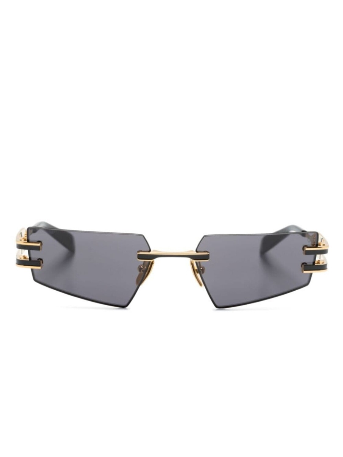 

Balmain Eyewear солнцезащитные очки Fixe, золотой