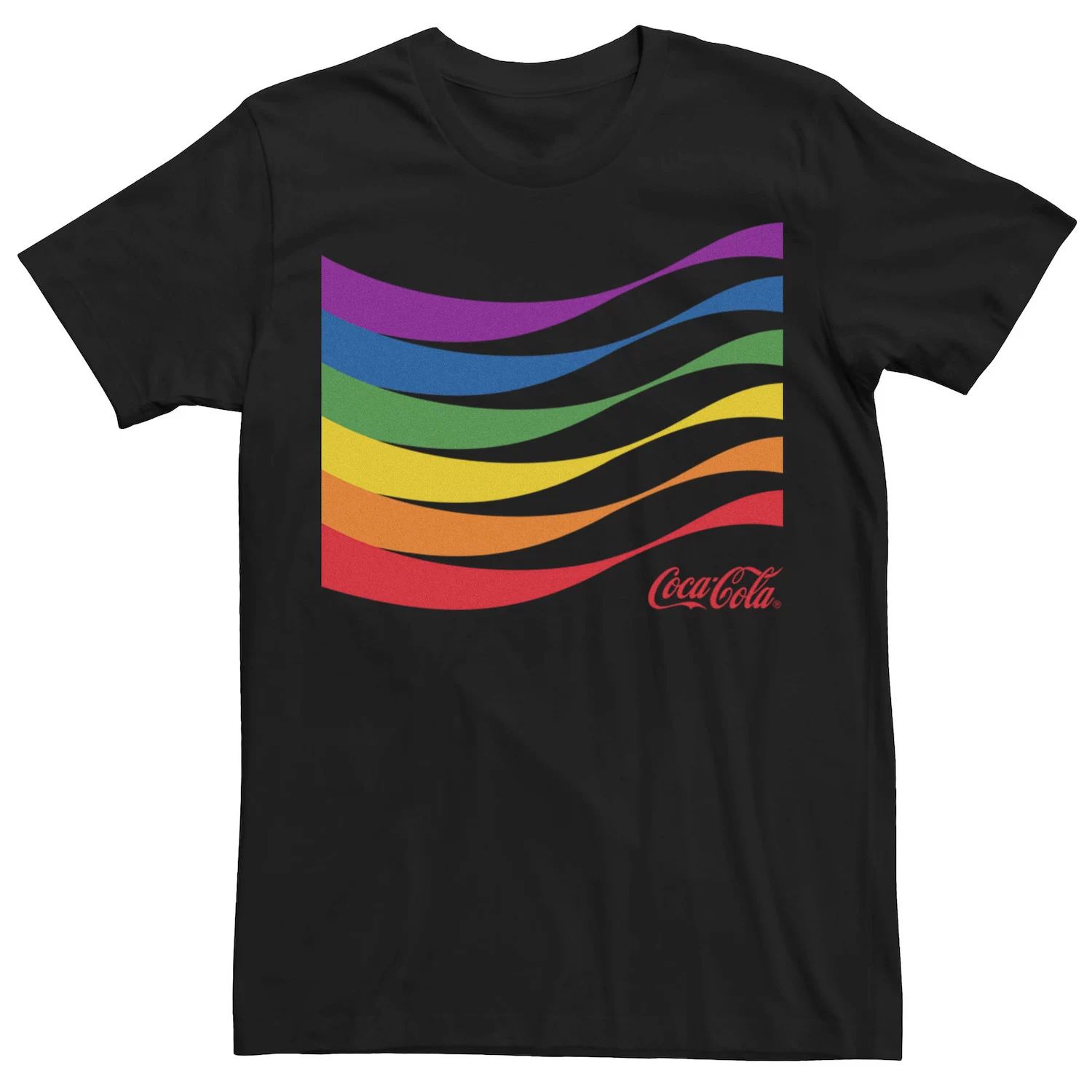 

Футболка с логотипом Coca-Cola Pride Rainbow Wave для взрослых Licensed Character