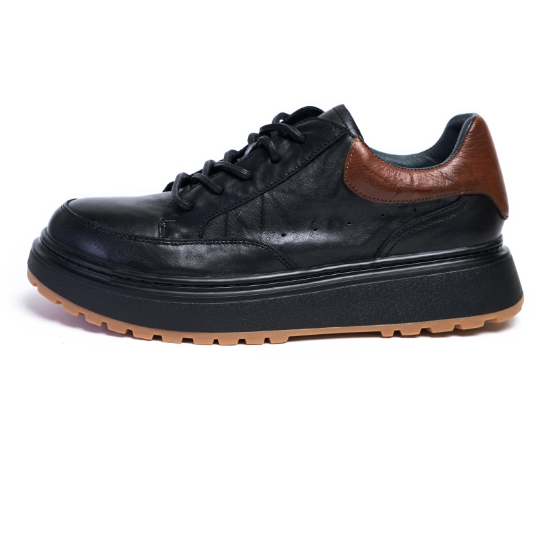 

Brounvanm Износостойкие низкие повседневные туфли мужские, черные