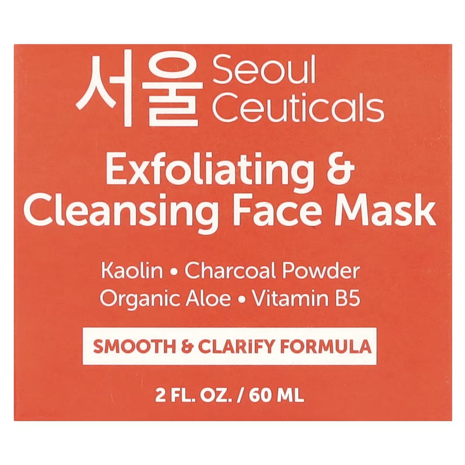 Маска для лица SeoulCeuticals — Отшелушивающая и очищающая смывающаяся, 60 мл — фото 2