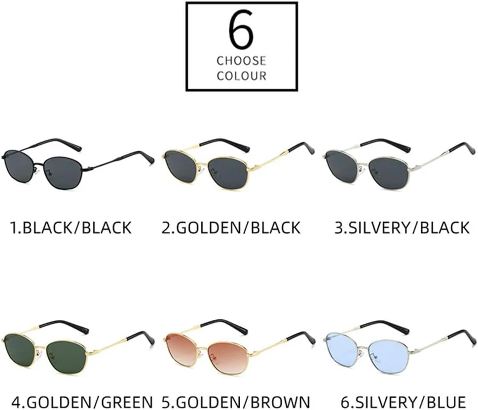 

Солнцезащитные очки UV400 с металлическим градиентом "кошачий глаз" для женщин и мужчин, для бега и занятий спортом на открытом воздухе UYPTK, Golden Tea Gradient