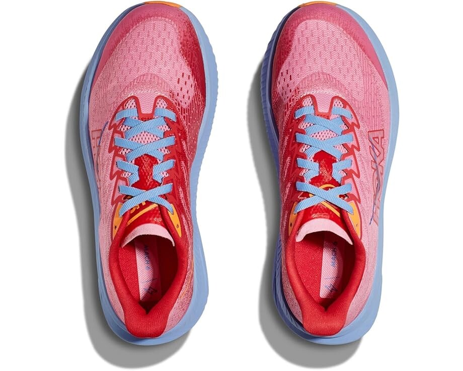Кроссовки Hoka Kids Hoka Kids Mach 6 Sneaker(Big Kid), цвет Peony/Cerise — фото 2