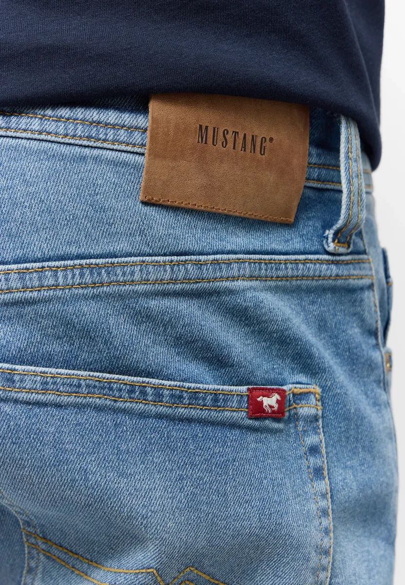 

Узкие джинсы MUSTANG "Style Oregon Slim", синий