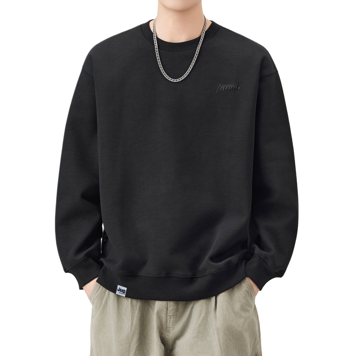 

Свитшот Leisure Collection Unisex Jeep, черный