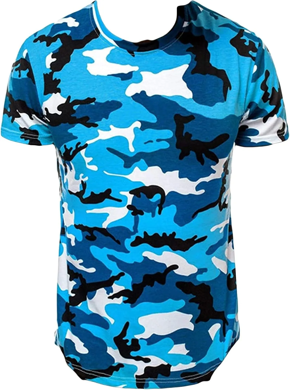 

Футболка мужская Casual Camo Running, короткий рукав, Slim Fit JEsilunmaMY