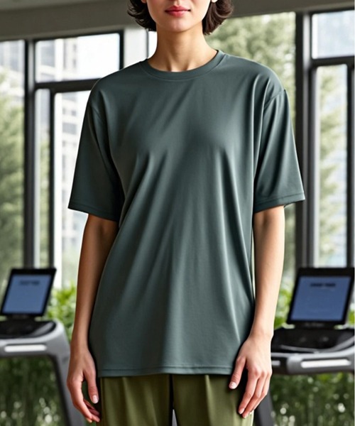 

Футболка с коротким рукавом United Athle, Dry Smooth, плотность 122 г, темно-зеленый